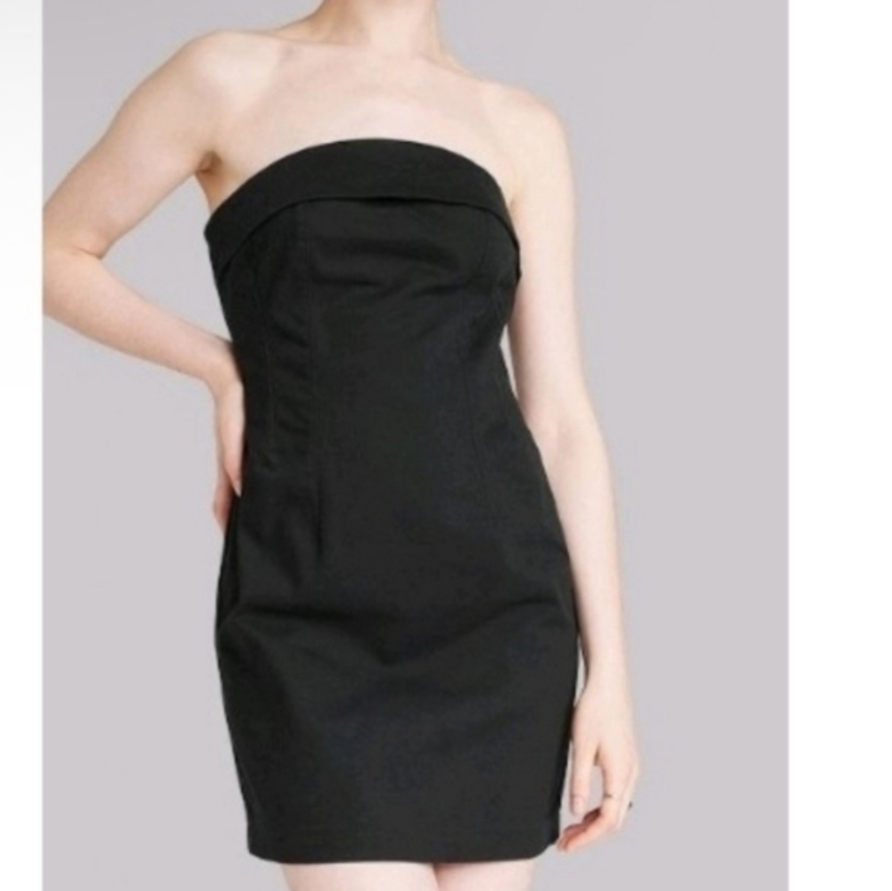 ❤️10/$40 New Elegant Black Strapless Dress